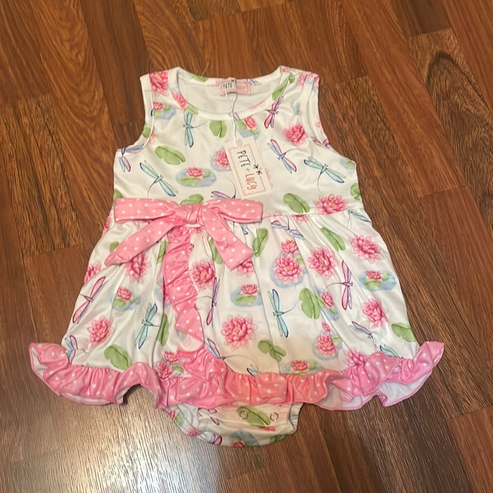 Little Girls Romper By Pete and Lucy